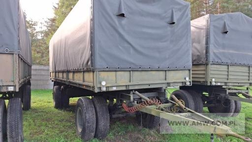 Przyczepa 2-os. D-616 AUTOSAN (ład. 11 500 kg) 